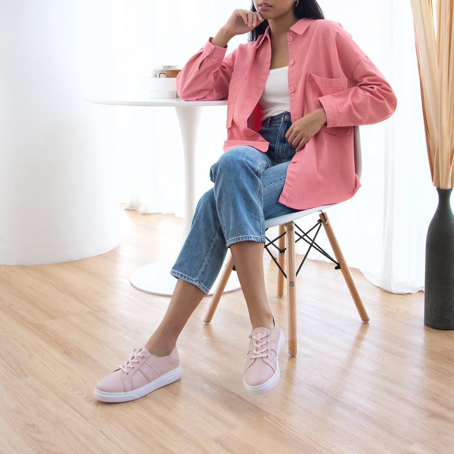 awesome Модные женские розовые кеды — Удачные образы и сочетания | Pink  sneakers outfit, Pink shoes outfit, Tennis clothes